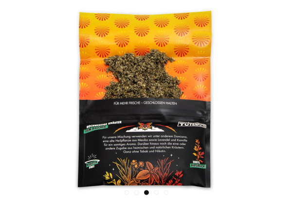 Tabakersatz Tütenfutter Classic nikotinfrei 25g